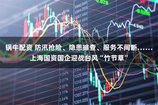 锅牛配资 防汛抢险、隐患排查、服务不间断……上海国资国企迎战台风“竹节草”